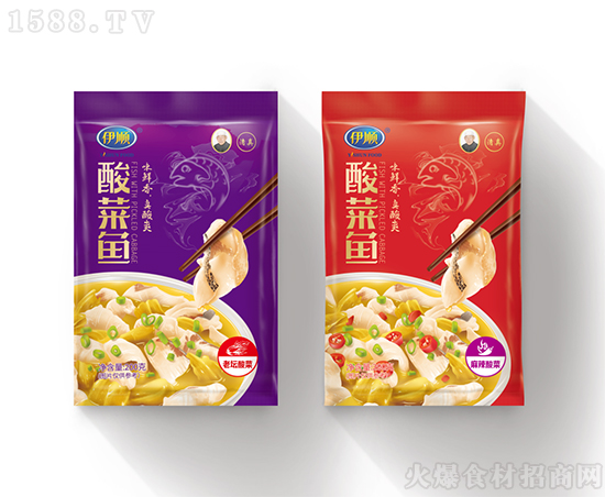 伊顺火锅料和酸菜鱼调味料,千滋百味,美味轻松造!