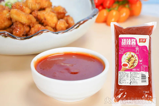 晋豪甜辣酱,香辣下饭,甜辣入味!