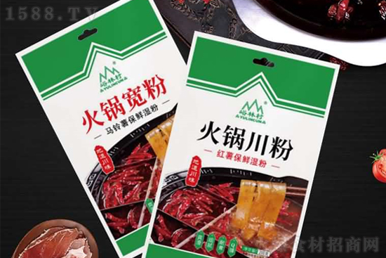 峪林火锅宽粉,软糯Q弹、爽滑劲道,让人越吃越爱!