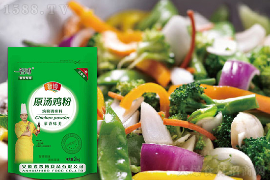 智博原汤鸡粉,老鸡吊汤味更鲜!