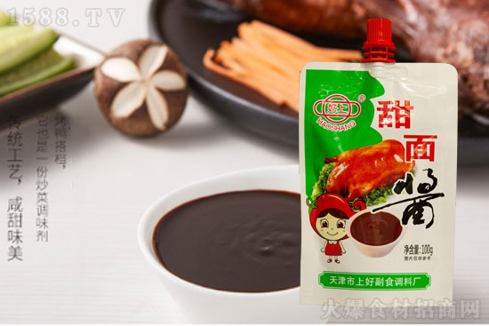 好上甜面酱,香气浓郁,口感丰富,美味好帮手!