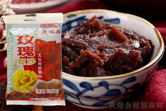 北美林玫瑰豆沙,香气浓郁,香浓不腻,美食好帮手!