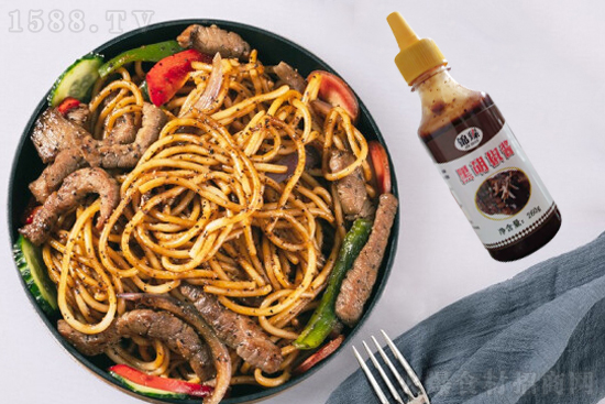 锦臻黑胡椒酱,精选原料,保留天然辛香味!