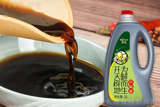 开天杂粮醋,匠心酿造,终成一瓶好醋!