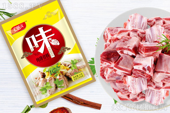 沪味元炖排骨料,鲜香入味,让排骨更美味!