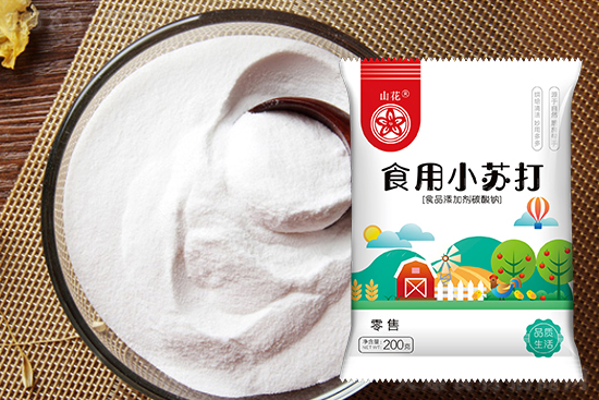 山花食用小苏打,粉质轻盈,烘焙常备!