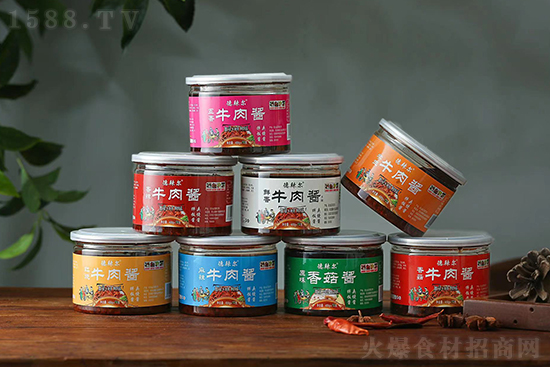 德辣尔麻辣牛肉酱,麻辣鲜香,回味悠长!