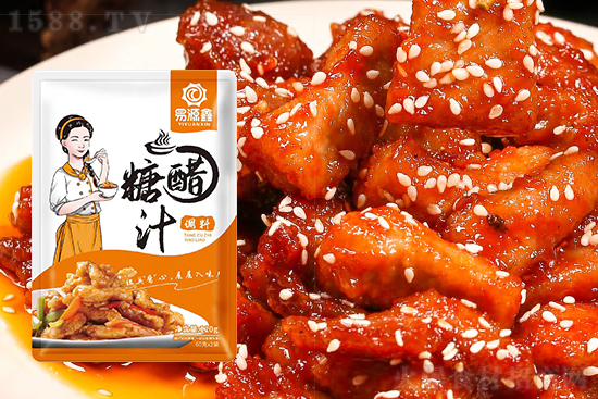 易源鑫糖醋汁调料,料香味浓,老少皆宜!