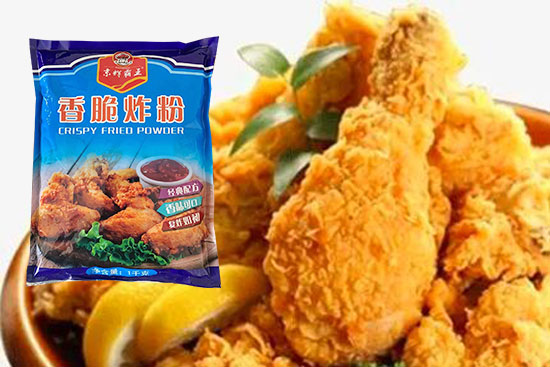 京辉霸王香脆炸粉,经典配方,香味可口!