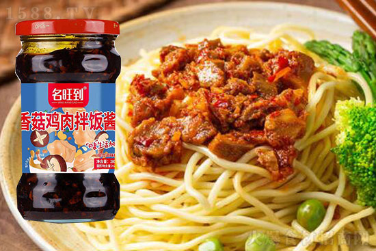名旺到香菇鸡肉拌饭酱,真材实料,口感丰富!