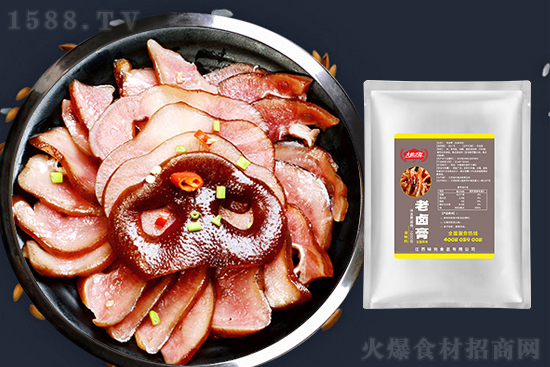 大厨之家老卤膏,卤味醇厚,香飘十里!