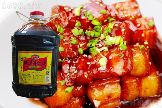 旗道香一品红烧复合调味料,滋味鲜美,酱香浓郁,厨房必备!