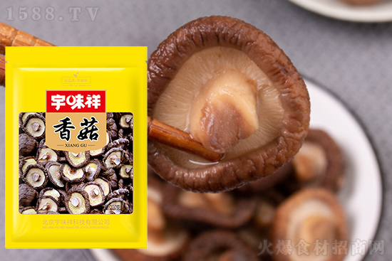 宇味祥香菇,菇朵厚实,菇香浓郁!
