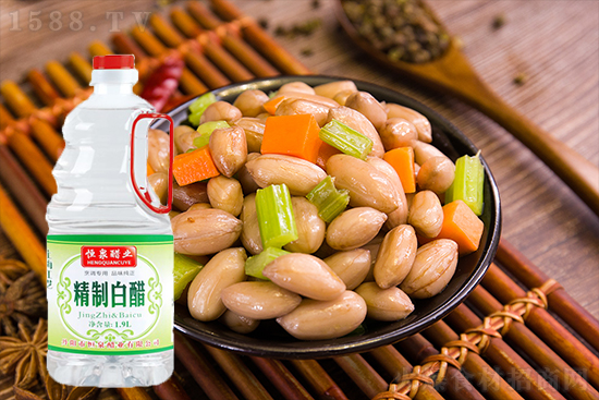 恒泉精制白醋,酸味纯正,惊爆味蕾,让食欲跟随美味!