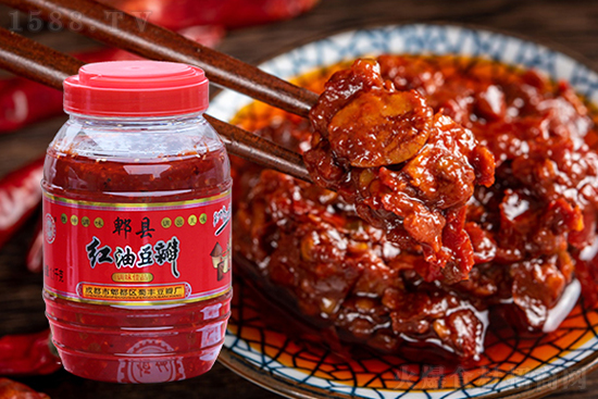 恒坤郫县红油豆瓣,色香味俱全,好吃又下饭!