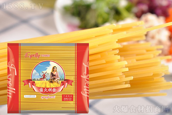 艾斯佩利意大利粉,劲道弹韧,色泽均匀,品质放心!
