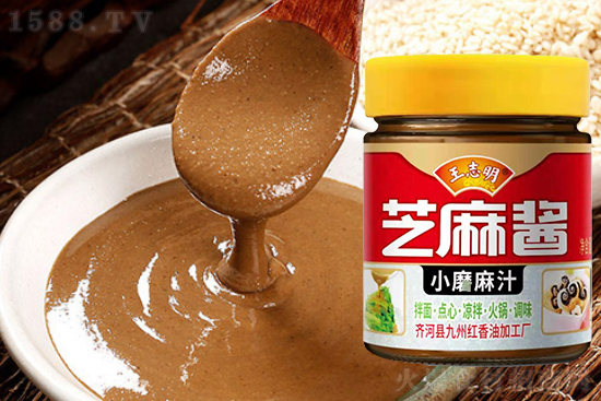 王志明芝麻酱,精心制作,美味更健康!