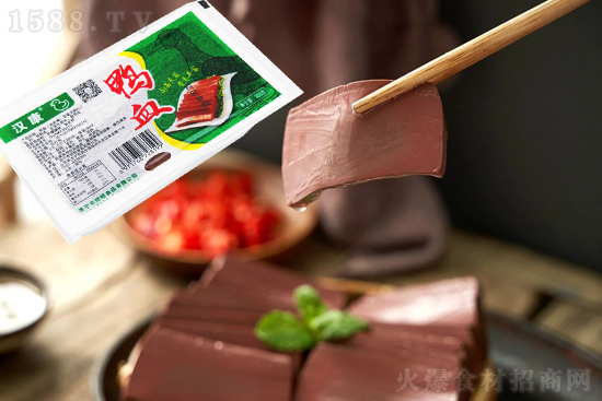 汉康鸭血,美味好鸭血,血源纯正,爽滑鲜嫩!