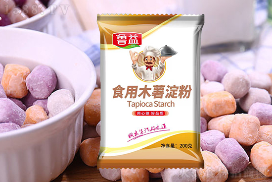 鲁益食用木薯淀粉,细腻有光泽,美食好帮手!