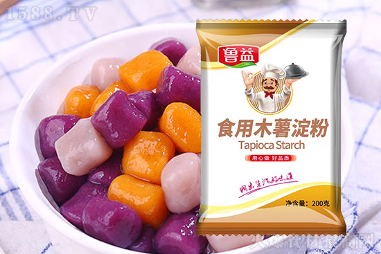 鲁益食用木薯淀粉,细腻有光泽,美食好帮手!