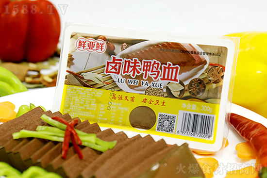 鲜亚鲜鸭血,新鲜美味,滋味美好!