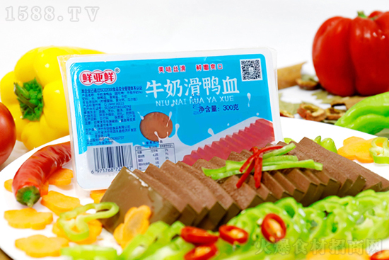 鲜亚鲜鸭血,新鲜美味,滋味美好!