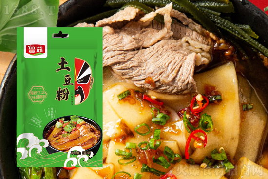 鲁益土豆粉,Q弹软糯,美味劲道!