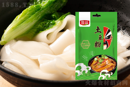 鲁益土豆粉,Q弹软糯,美味劲道!
