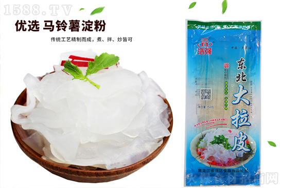 浩强东北大拉皮,Q弹爽口,劲道耐煮,适合各式美味搭配!