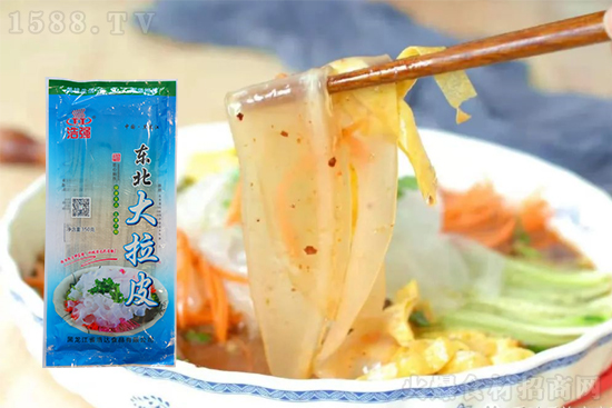 浩强东北大拉皮,Q弹爽口,劲道耐煮,适合各式美味搭配!