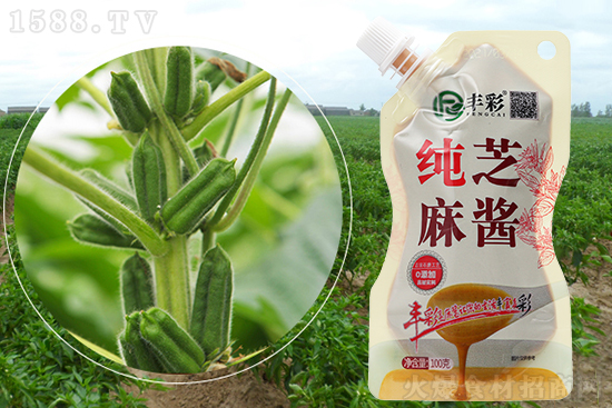 丰彩纯芝麻酱,营养价值高,细腻香醇!