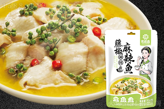 易源鑫藤椒麻辣鱼调料,麻辣开胃,量多料足!