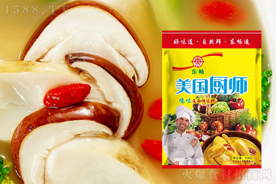 东畅美国厨师鸡味复合调味料,粒粒浓缩,口口香浓!