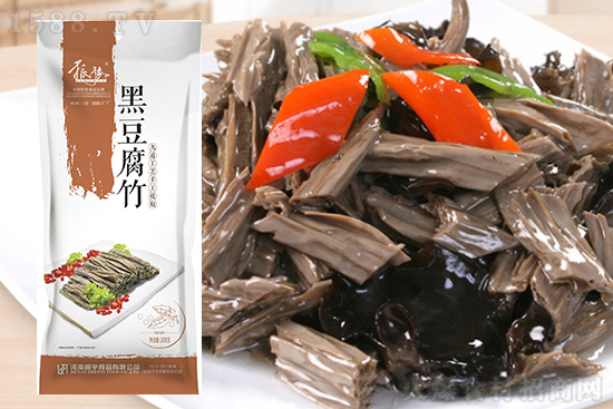 振豫黑豆腐,色泽黑亮,豆香浓郁,入口细腻嫩滑!