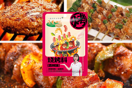 荷香田园烧烤料,美味烧烤料,美味随心享!