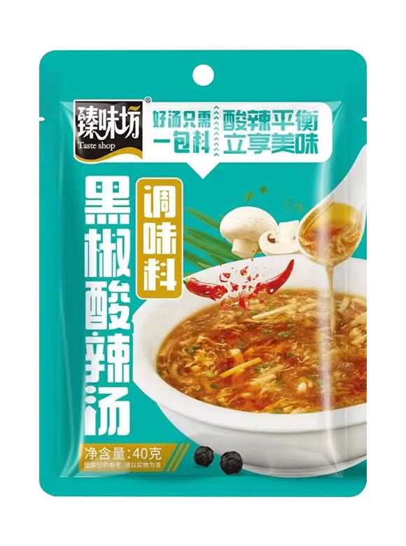 臻味坊 黑椒酸辣汤 40克