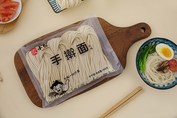 麦小休 手擀面400克 半干面1