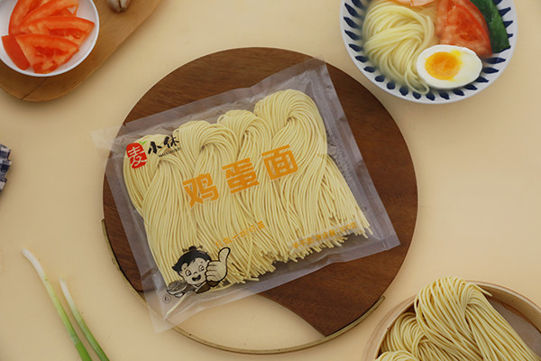 麦小休 鸡蛋面300克 半干面1