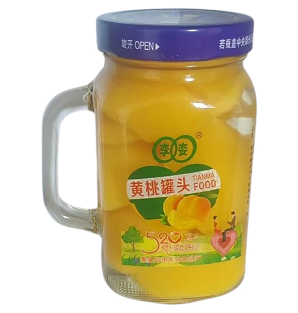 李娈 黄桃罐头520g