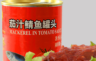 红塔茄汁鲭鱼罐头