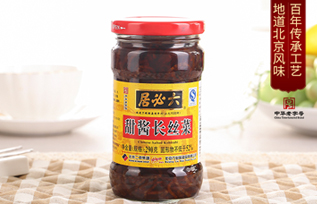 六必居甜酱长丝菜