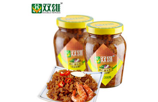 双雄虾仁萝卜干