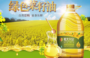 恒大兴安绿色菜籽油