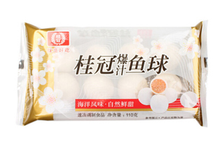 桂冠爆汁鱼球