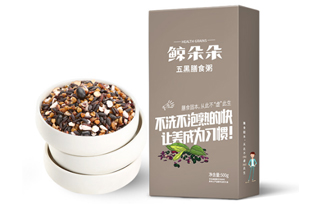 鲸朵朵五黑膳食粥
