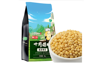 十月稻田脱皮绿豆