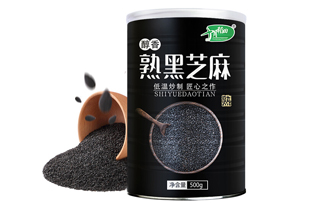 十月稻田熟黑芝麻