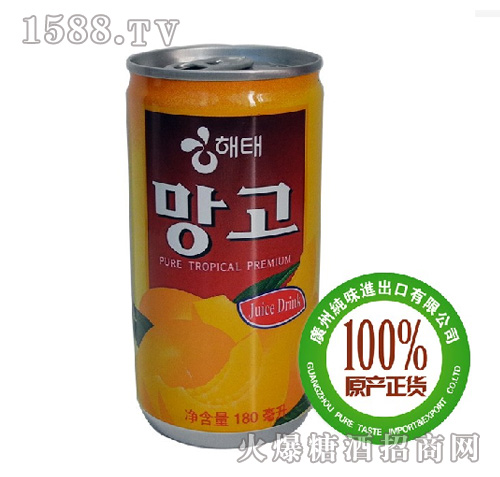 海太芒果汁180ml